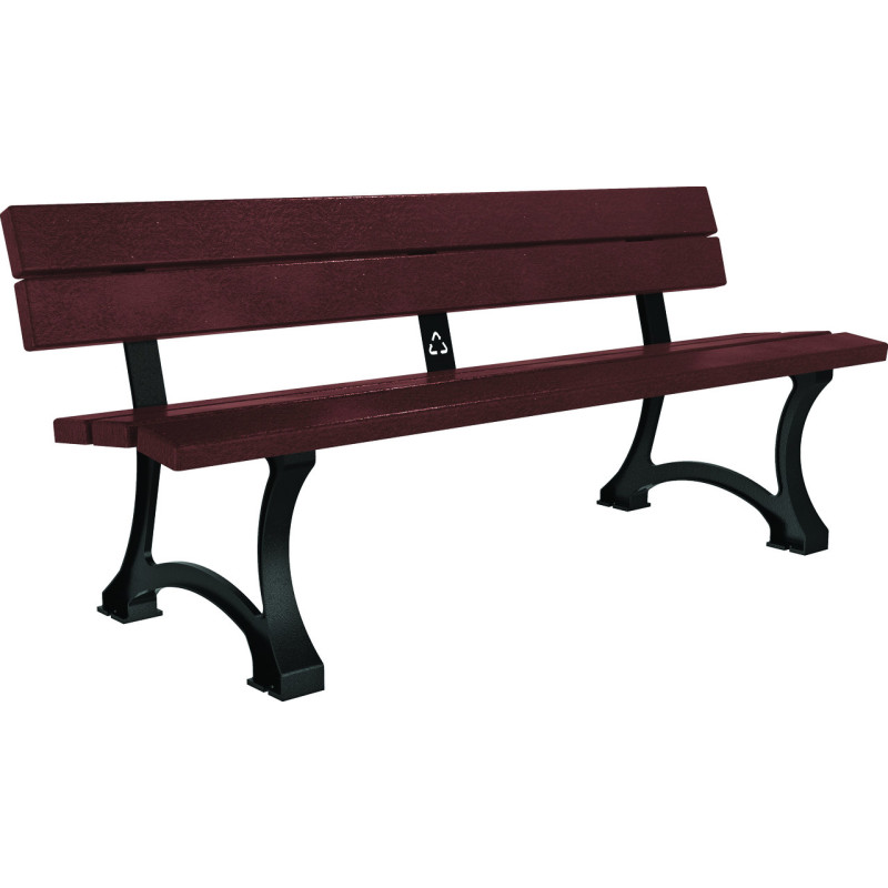 Banc extérieur recyclé ELYRA direct urbain